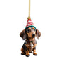 ⏳🔥50 %:N ALENNUS RAJOITETUN AJAN! ⏰🎄 Koiranpennun muotoiset joulukuusen koristeet 🐕🎁