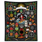 DIY Christmas Coloring Blanket
