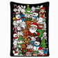 DIY Christmas Coloring Blanket