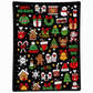DIY Christmas Coloring Blanket